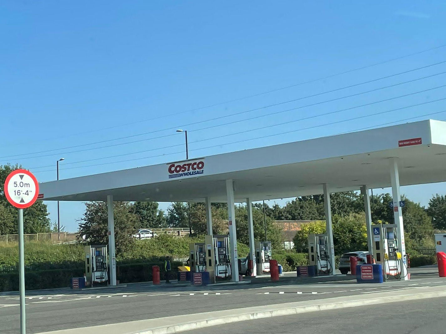 Costco UK Petrol Station Savings