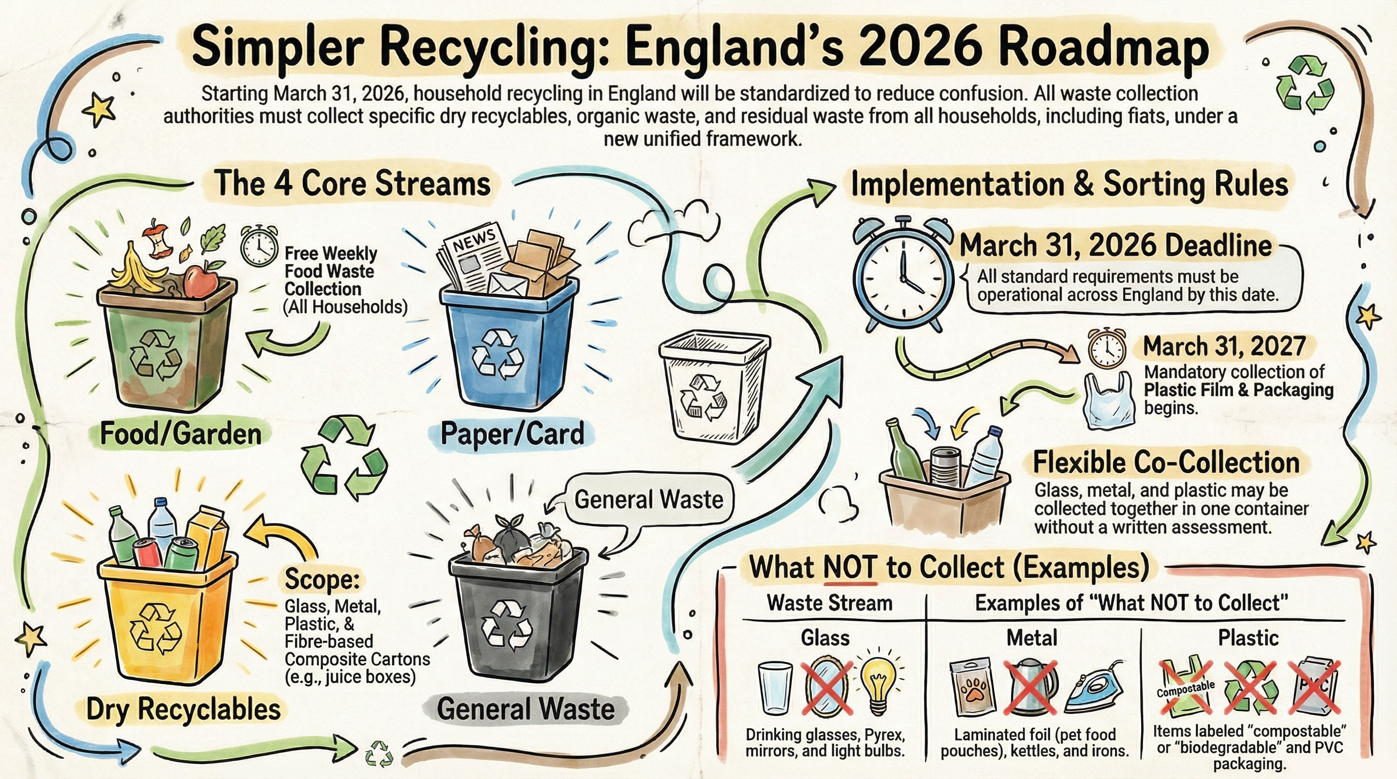 UK Simpler Recycling Guide 2026