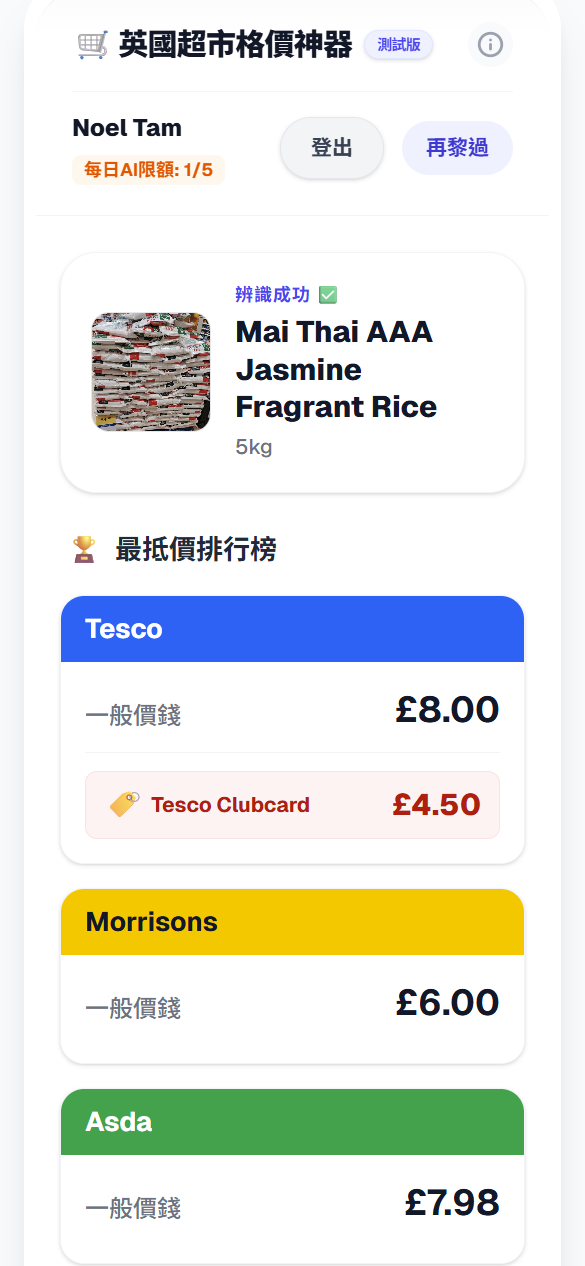 Step 4: Comparison Result